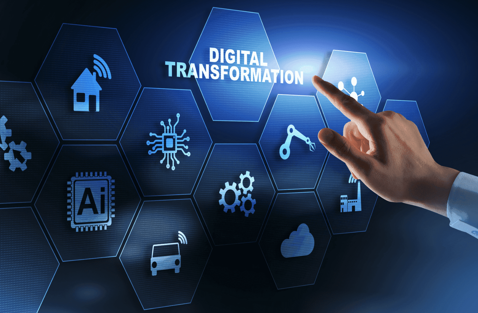 Digital transformation strategies in traditional sectors