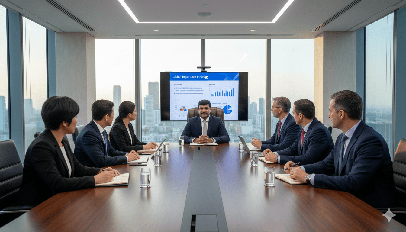 James G. Rajamani facilitating international diplomacy